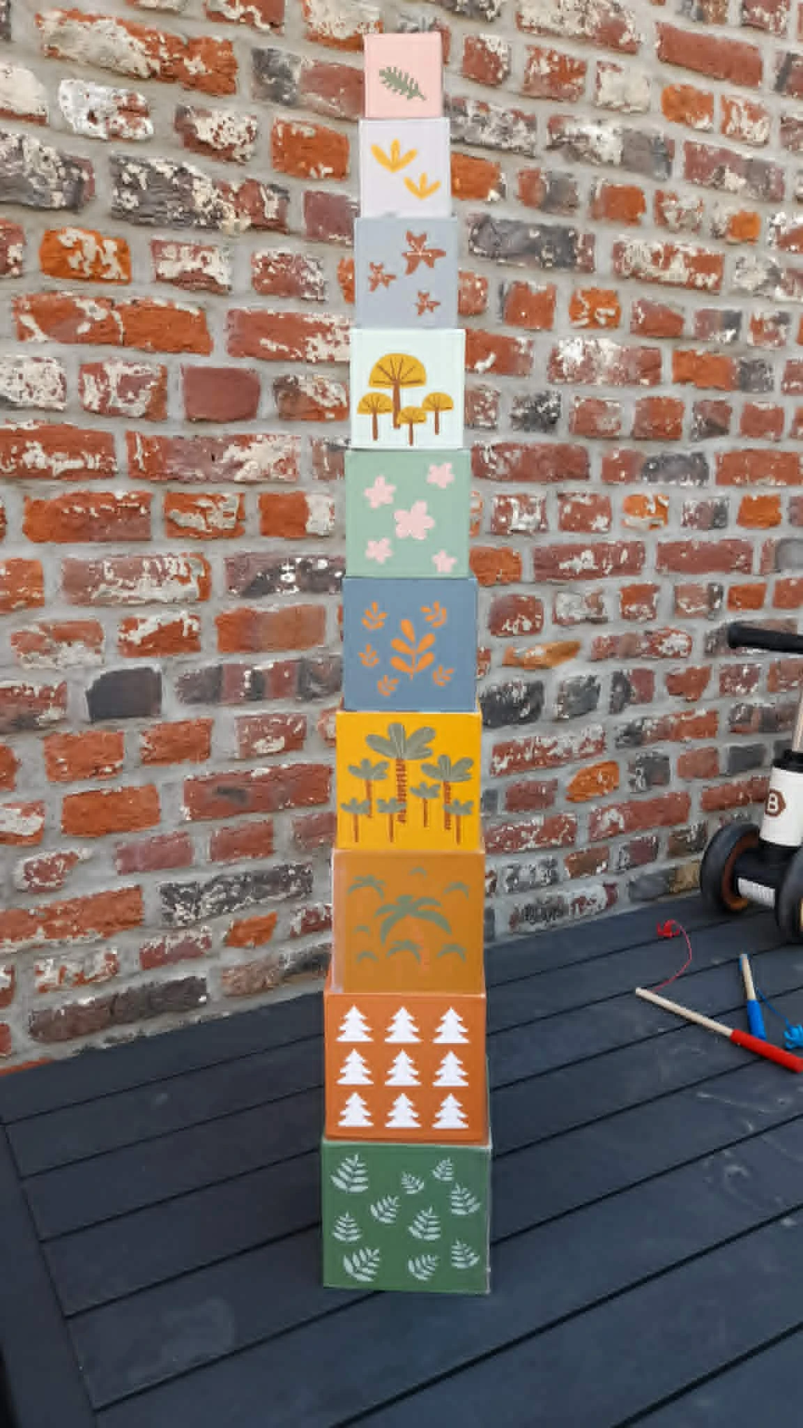 Lote de 10 cubos empilháveis – photo 3